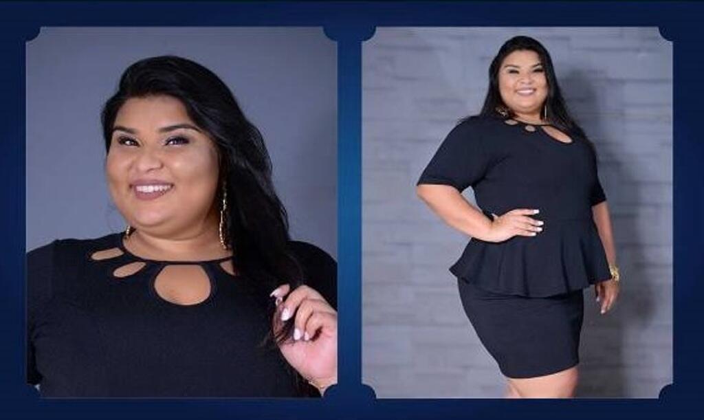 Candidata mais bem votada no concurso Plus Size Nacional (Foto: Divulgação/Miss Brasil Plus Size)