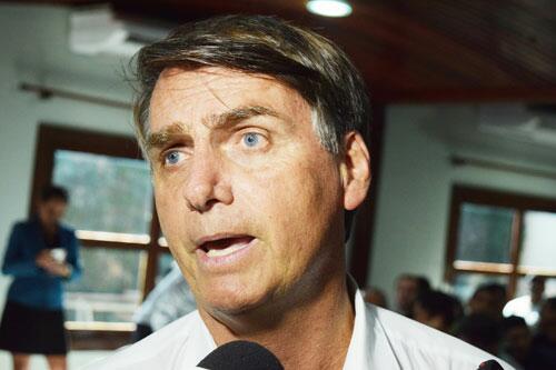 Deputado federal Jair Bolsonaro: “Se eu fosse cidadão americano, eu votaria no Trump”(Foto: Rodrigo Sales)
