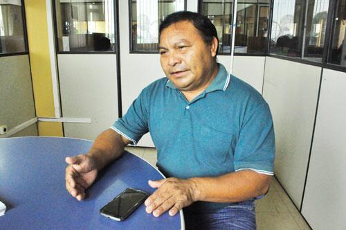Diretor de Políticas Indígenas, Alfredo Silva (Foto: Arquivo/Folha)