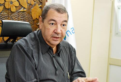 Presidente da Eletrobras Roraima, Anselmo Santana: “Não tenho preocupação com serviço descontinuado”(Foto: Rodrigo Sales)