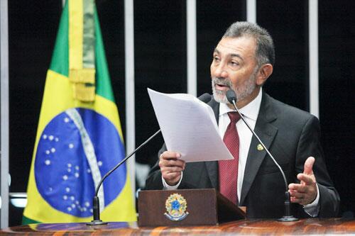 Senador Telmário Mota: ofício enviado ao Ministério da Justiça (Foto: André Corrêa/Agência Senado)