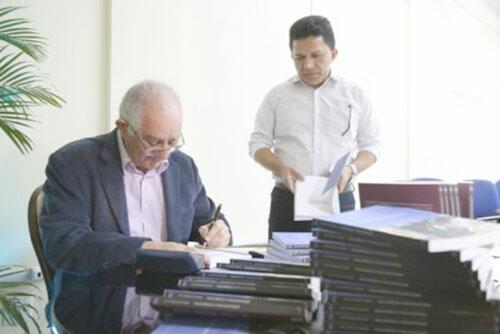 Getúlio Cruz é Doutor em ciências Políticas pela UFRGS (Fotos Antonio Diniz)