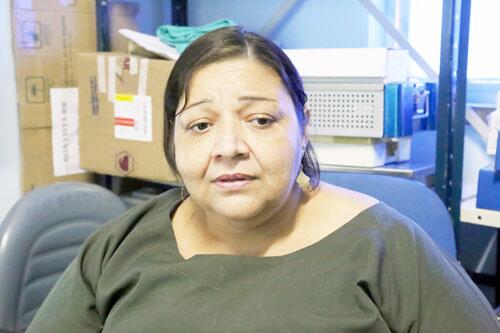 Fisioterapeuta do HGR, Cirrami Soares: “Fui tratada de forma hostil e com preconceito na Venezuela” (Foto: Antônio Diniz)