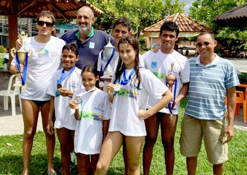 Equipe do Sinpol vem crescendo na natação de Roraima (Foto: Divulgação)