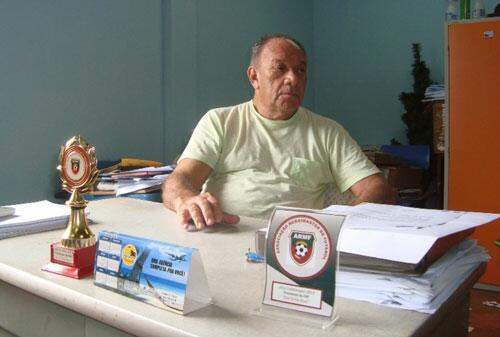 Clubes voltam a se reunir com o presidente Xaud na sede da FRF (Foto: Ribamar Rocha)