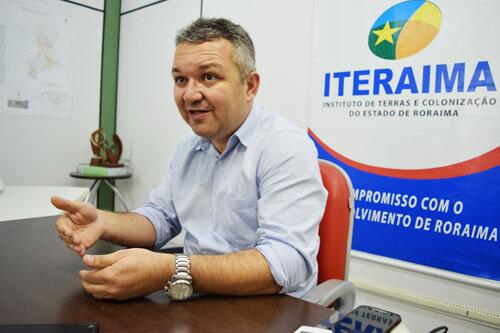 Presidente Iteraima, Alysson Macedo: “Prefeituras não dispõem de profissionais capacitados para fazer o georreferenciamento”(Foto: Rodrigo Sales)
