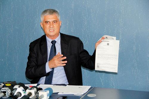 Secretário de Justiça e Cidadania (Sejuc), Uziel Castro: “Governo pediu ajuda em 2015, mas não obteve”(Foto: Wenderson de Jesus)
