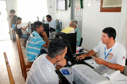 Até o momento, 800 jovens já fizeram o alistamento militar (Foto: Wenderson de Jesus)