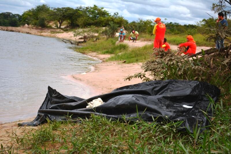 Após horas de busca, Bombeiros encontram corpo de adolescente desaparecido (Foto: Fabrício Viana)