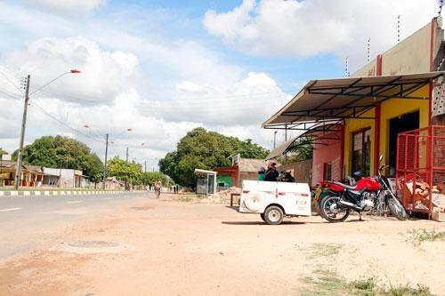 Comércio alvo dos bandidos fica na Avenida Santo Antônio, a qual é bastante movimentada