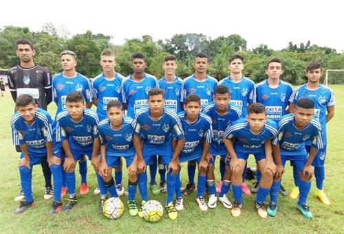 Equipe Sub-18 do São Raimundo em Presidente Figueiredo (Foto: Divulgação)
