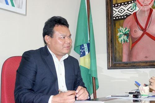 Secretário estadual do Índio, Dilson Ingarikó: “Finalidade é a promoção da segurança alimentar e nutricional das comunidades”(Foto: Antônio Carlos)