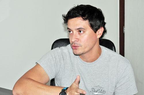 O empresário José Haroldo Campos, dono da Cervejaria Boa Vista: “O negócio se expande e vamos entrar no mercado nacional”(Foto: Antônio Carlos)