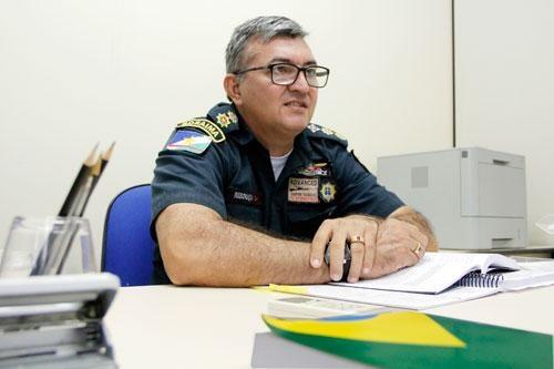 Tenente-coronel Jurandir Rebouças: “Se tivesse reconhecido as facções, Estado poderia ter combatido o crime organizado”(Foto: Wenderson de Jesus)
