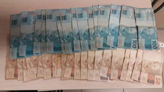 Acusado confessou à polícia e devolveu envelope furtado com R$ 2.600,00 (Foto: Divulgação)