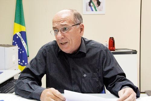 Secretário estadual da Fazenda (Sefaz), Ronaldo Marcilio: “Meta é atingir R$ 100 milhões na arrecadação de impostos por mês”(Foto: Wenderson Nunes)