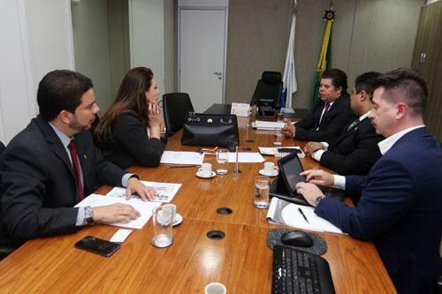 Governadora Suely Campos esteve na reunião com o ministro da Saúde, Ricardo Barros (Foto: Divulgação)