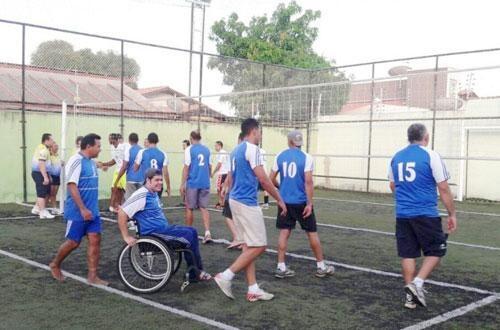 Jogo reúne amigos do voleibol de Roraima (Foto: Divulgação)