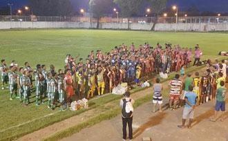 Abertura aconteceu neste abado no estádio Ribeirão (Foto: Divulgação)