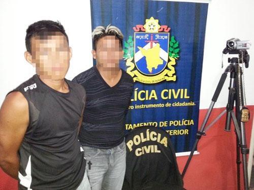 Acusados confessaram o estupro e dizem que não se arrependem porque a culpa seria da menina (Foto: Divulgação/Polícia Civil)