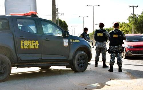 São 102 homens da Força Nacional que estão em Roraima reforçando a segurança local (Foto: Arquivo/Folha)
