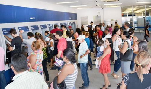 Até o momento, foram R$ 4,3 milhões sacados pelos trabalhadores do primeiro calendário (Foto: Antonio Carlos)