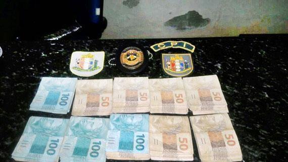 Os quase R$ 10 mil foram recuperados e devolvidos ao comerciante (Foto: Divulgação)