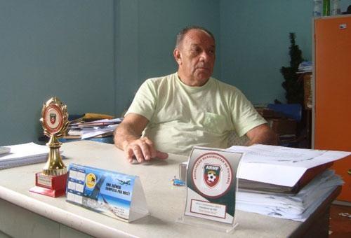 Presidente da FRF, Zeca Xaud “Clubes têm que cumprir horários” (Foto: Ribamar Rocha)