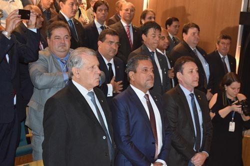 Convenção nacional do PP foi realizada ontem em Brasília (Foto: Divulgação)