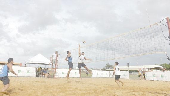 Jogos aconteceram nas quadras de areia do IFRR (Foto: Divulgação)