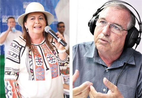 Essa é a primeira vez que a governadora Suely Campos se afasta e Paulo Cesar Quartiero assume