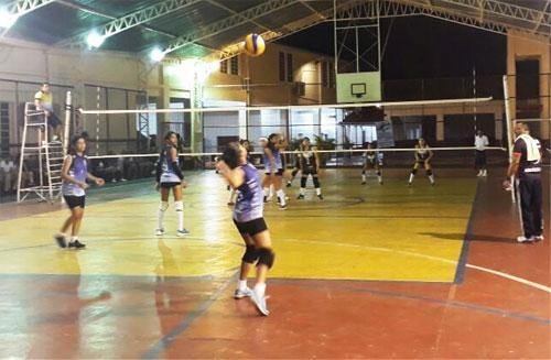 Jogos movimentaram o ginásio do GEC (Foto: Arquivo Pessoal)