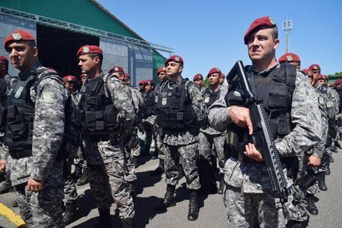 Os agentes atuam no combate ao garimpo ilegal na Terra Yanomami, além de contribuir na segurança pública de Roraima (Foto: Arquivo/Folha)
