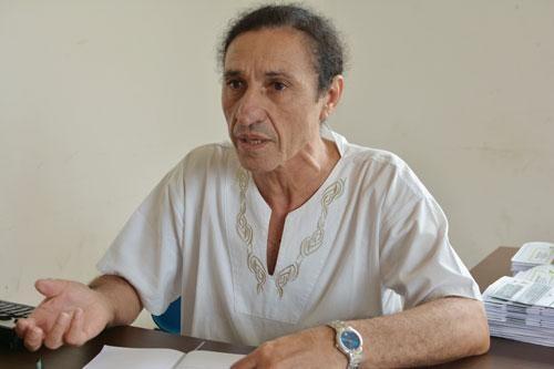 O coordenador do evento, Raimundo Nonato, convida todos os interessados em História para participar (Foto: Rodrigo Otávio)
