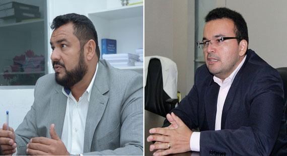Tabeliões Lúcio Paes e Joziel Loureiro afirmam que roraimenses buscam por comunhão parcial de bens (Fotos: Rodrigo Otávio e Wenderson de Jesus)