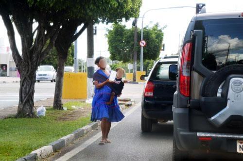 Situação de indígenas da etnia Warao preocupa ONU e Governo Estadual (Foto: Antonio Diniz/Arquivo/Folha)