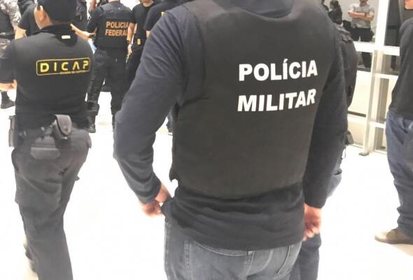 Dicap, PF e OM participaram da operação (Foto: divulgação)