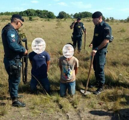 Suspeitos são adolescentes e confessaram o crime (Fotos: Divulgação)