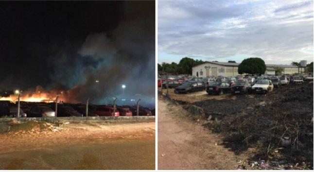 Bombeiros combateram chamas por mais de uma hora (Foto: divulgação)