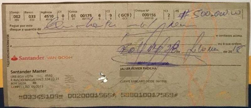Secretária de Segurança Pública, Giuliana Castro, apresentou cheque assinado Jalser juntamente com carta-renúncia e cartão de banco de Quartieiro
