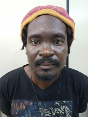 Gordon Fowler, 42, preso no sábado, 10, suspeito de ser autor de dois incêndios a grupos de venezuelanos (Foto: Divulgação)