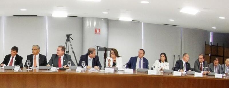 Governadores foram recebidos no Palácio do Planalto (Foto: Secom-RR)
