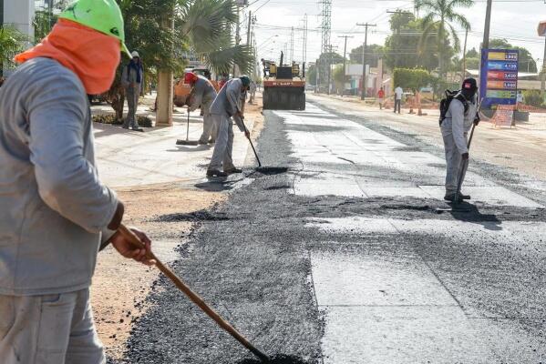 Processo de recuperação da avenida Mário Homem de Melo foi iniciado ontem, 9 (Foto: Jackson Souza/Semuc PMBV)