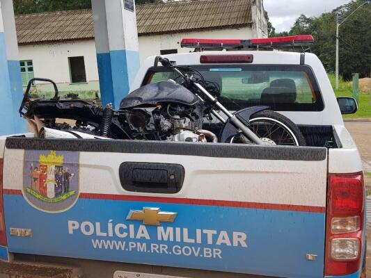 O veículo foi encaminhado a Delegacia do Cantá para ser restituído ao dono (Foto: Divulgação)