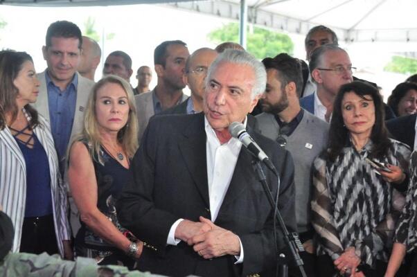 Temer garantiu que vai analisar lista de pedidos da governadora Suely Campos (Foto: Diane Sampaio)