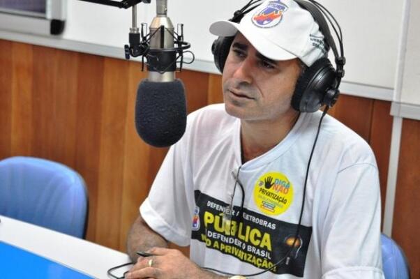 O presidente do Sindicato dos Trabalhadores Urbanitários do Estado de Roraima, Gissélio Cunha (Foto: Diane Sampaio/Folha BV)