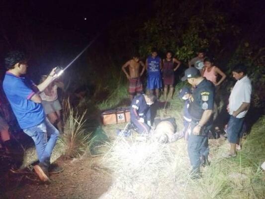 Socorro foi chamado, mas o idoso não resistiu aos ferimentos e morreu no local (Foto: Divulgação)