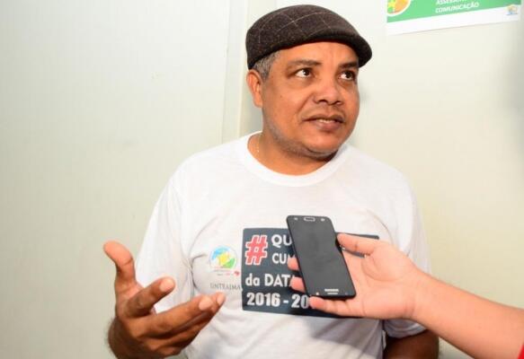 Diretor administrativo do Sintraima, Antônio Leal, disse que pagamento está sendo feito por meio da arrecadação de ICMS (Foto: Nilzete Franco/Folha BV)