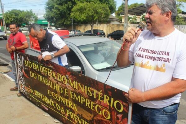 Entidades relembram a importância do Ministério do Trabalho (Foto: Priscilla Torres/Folha BV)