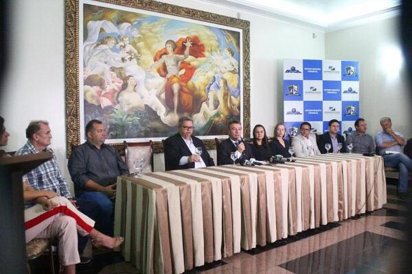 O anúncio dos novos secretários foi feito em coletiva de imprensa realizada na segunda-feira, 10 (Foto: Priscilla Torres/Folha BV)